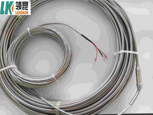 SUS304 Cable de compensação de termopares de tipo K blindado 4 núcleo 0,5 mm