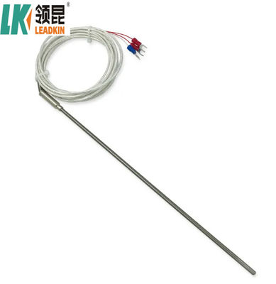 Sensor de aço inoxidável tipo K, sonda de temperatura de termocouple blindado