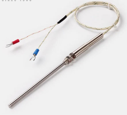 Proba de temperatura do termocouple personalizável para monitoramento de temperatura industrial Sensoriamento e controle