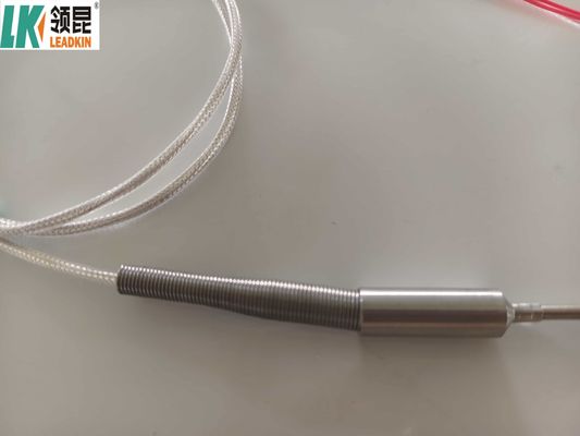 Proba de temperatura com termocouple de tipo N para um intervalo de temperatura de até 1000°C em ambientes industriais
