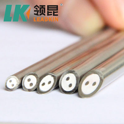 cabo de compesação isolado mineral do par termoelétrico do cabo de aquecimento de 6.4mm SS316 6.4mm