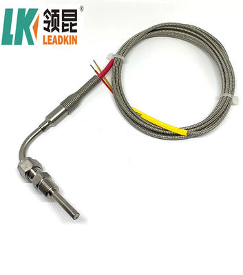 Tipo 4 cabo automotivo 6mm do sensor de temperatura S do gás de exaustão SS321 K do núcleo